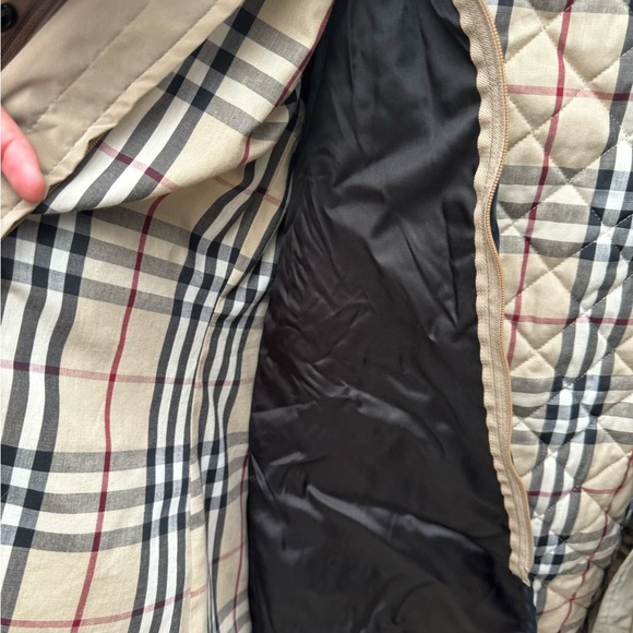 Authentic Burberry London coat with zip-in vest liner Men size XL - Picture 5 of 5